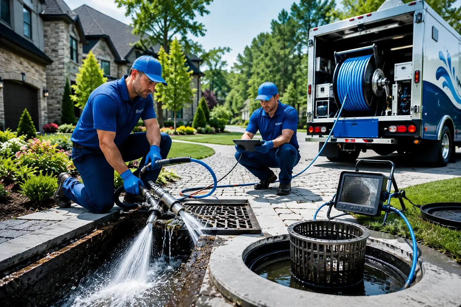 Local outdoor drain cleaning professionals in Grandfield, OK